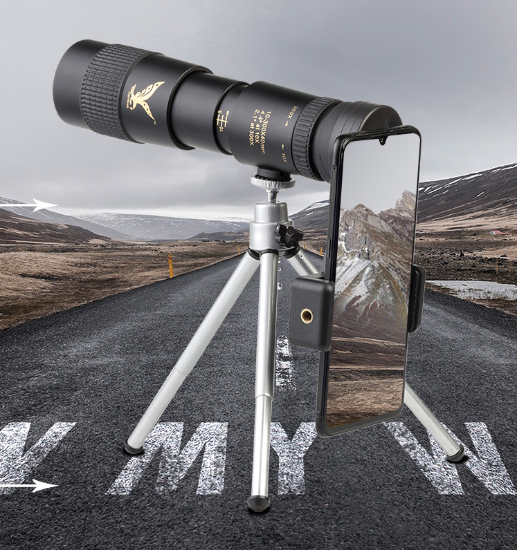 Powerful Night Vision Monocular Telescope 10-300X Zoom - Cofik