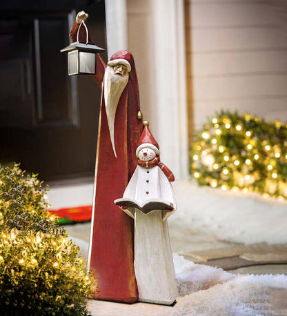 Christmas Snowman Figurine Decoration