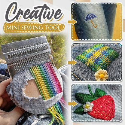 Portable Hand Weaving Loom Kit