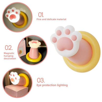 Table Lamp Cute Cat Design Dimmable Touch Light