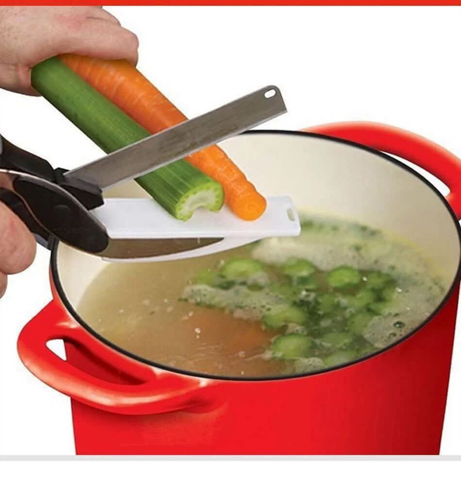Easy Chop 2-in-1 Kitchen Knife and Cutting Board - Cofik
