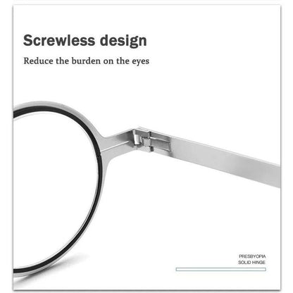 Thin Frame Folding Reading Glasses for Men Women