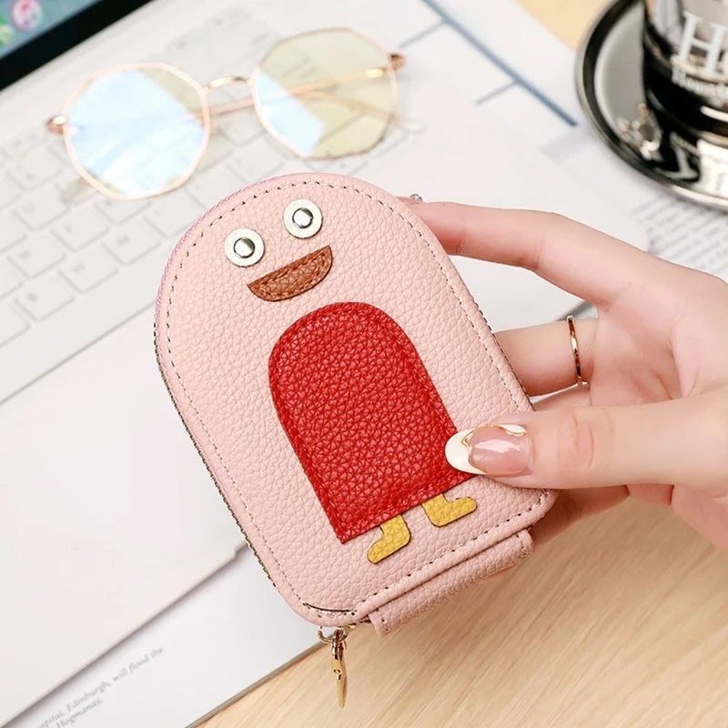 Fun Penguins PU Card Holder Wallet