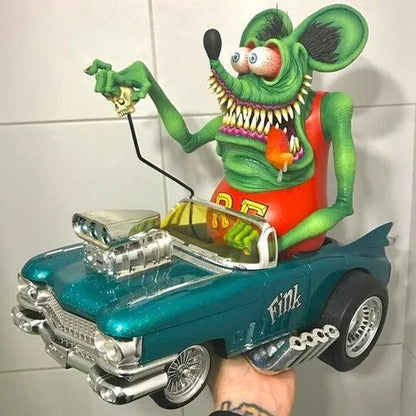 Spooky Rat Fink Figurine Decorative Toy - Cofik
