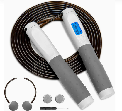 Smart Fitness Jump Rope with Calorie Tracker