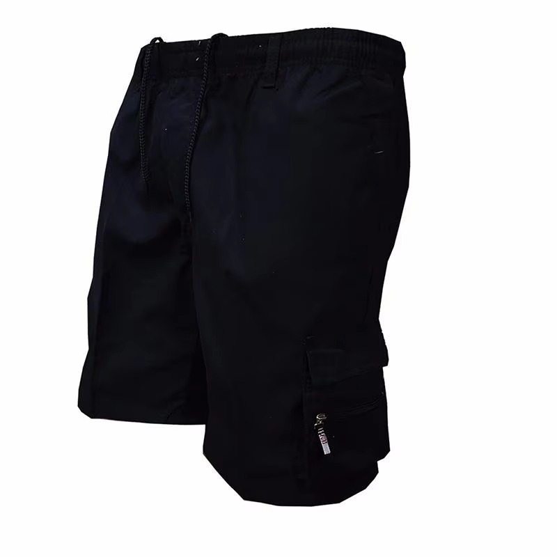 Relaxed Fit Mens Cargo Shorts with Multiple Pockets - Cofik