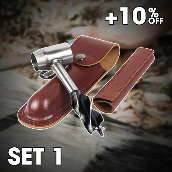 Portable Camping Hand Drill Auger Tool - Cofik