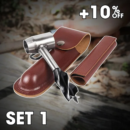 Portable Camping Hand Drill Auger Tool - Cofik