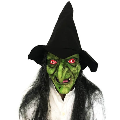 Spooky Old Man Halloween Mask Costume