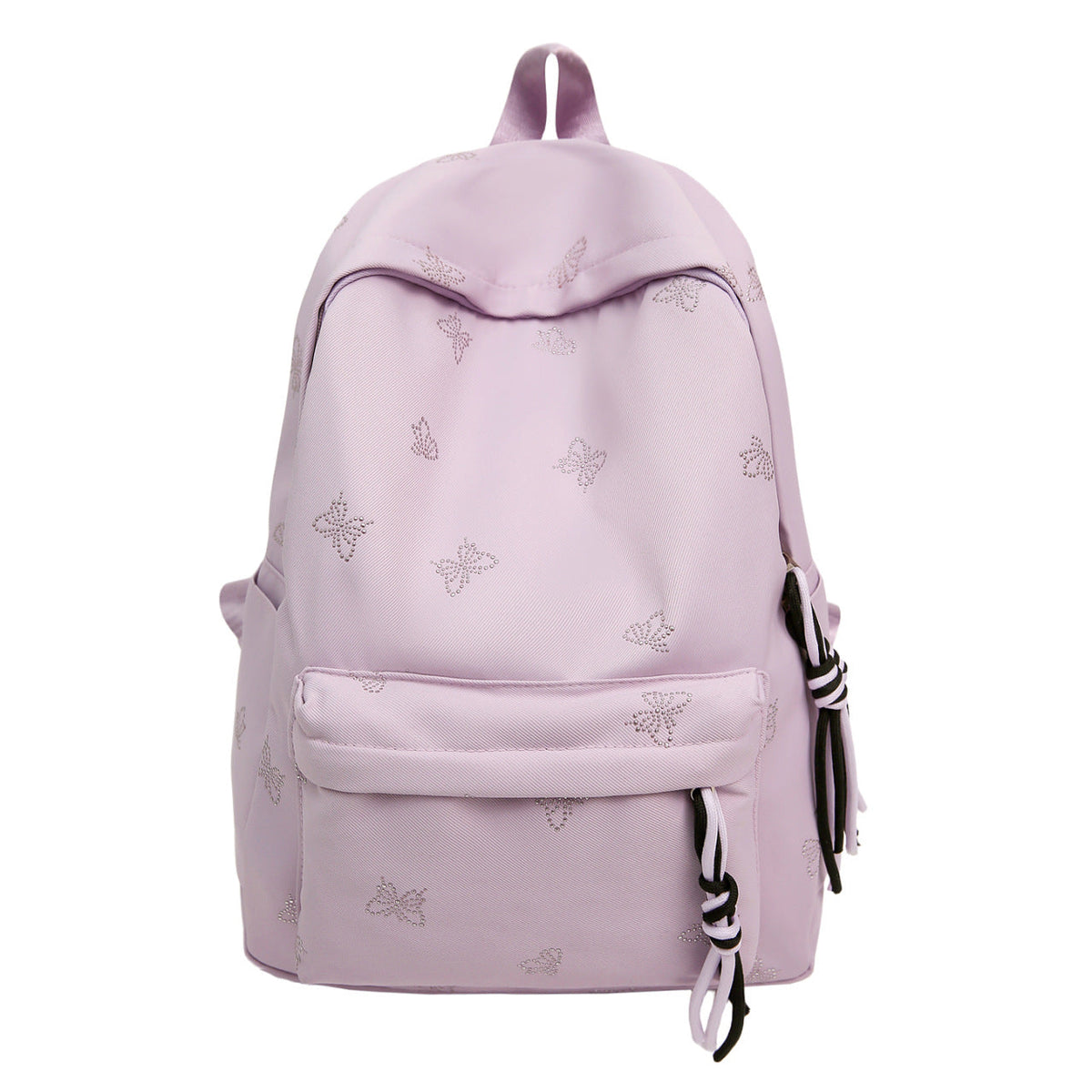 Backpack with Glittering Embellishments