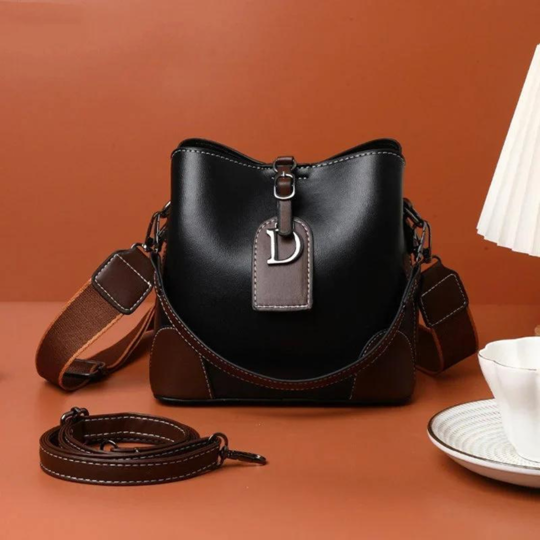 Genuine Leather Small Cross Body Handbag - Cofik
