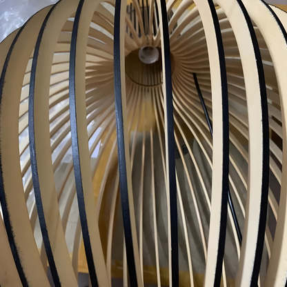 Natural Bamboo Pendant Lighting Fixture