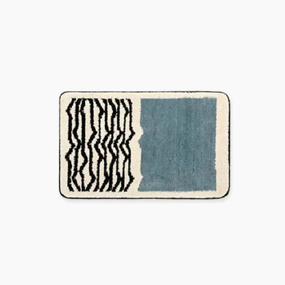 Luxury Bathroom Mat with Non Slip Backing