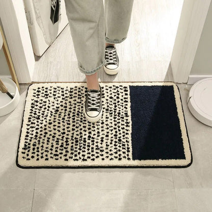 Luxury Bathroom Mat with Non Slip Backing