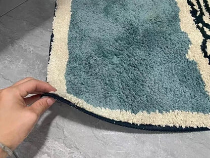 Luxury Bathroom Mat with Non Slip Backing