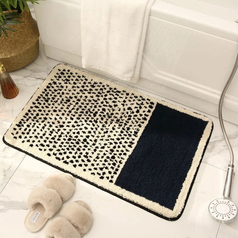 Luxury Bathroom Mat with Non Slip Backing - Cofik