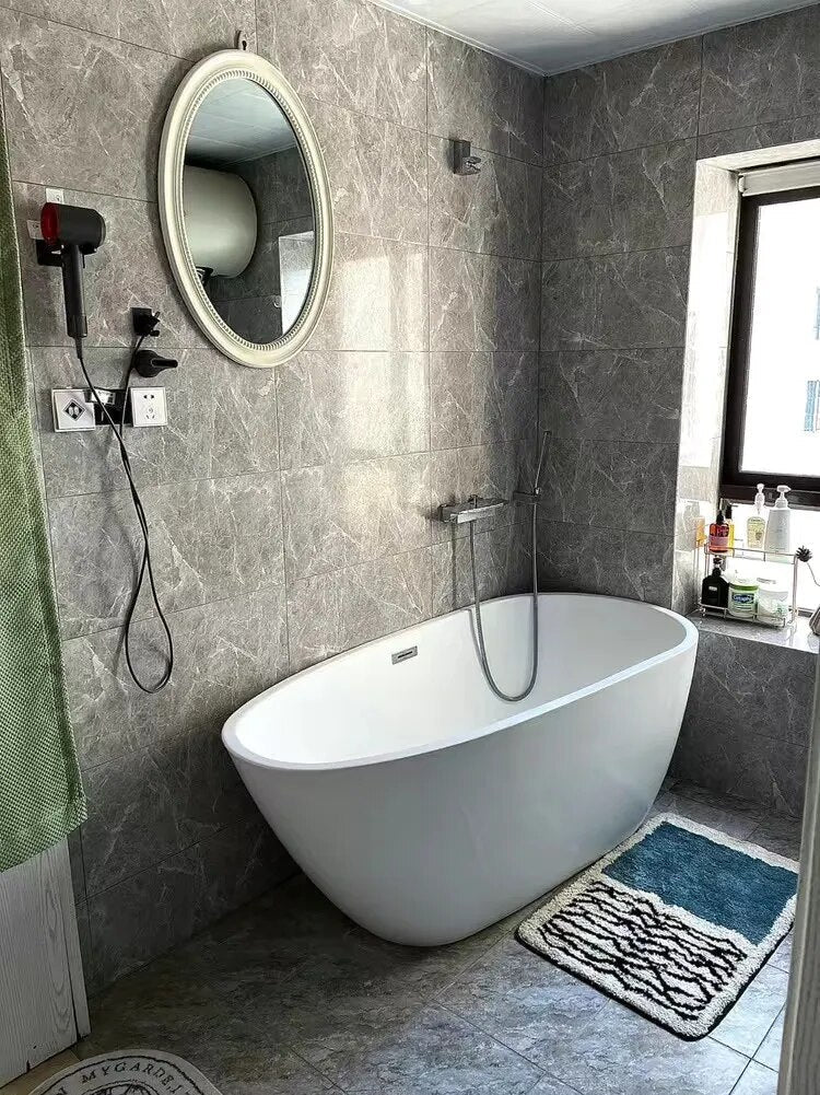 Luxury Bathroom Mat with Non Slip Backing