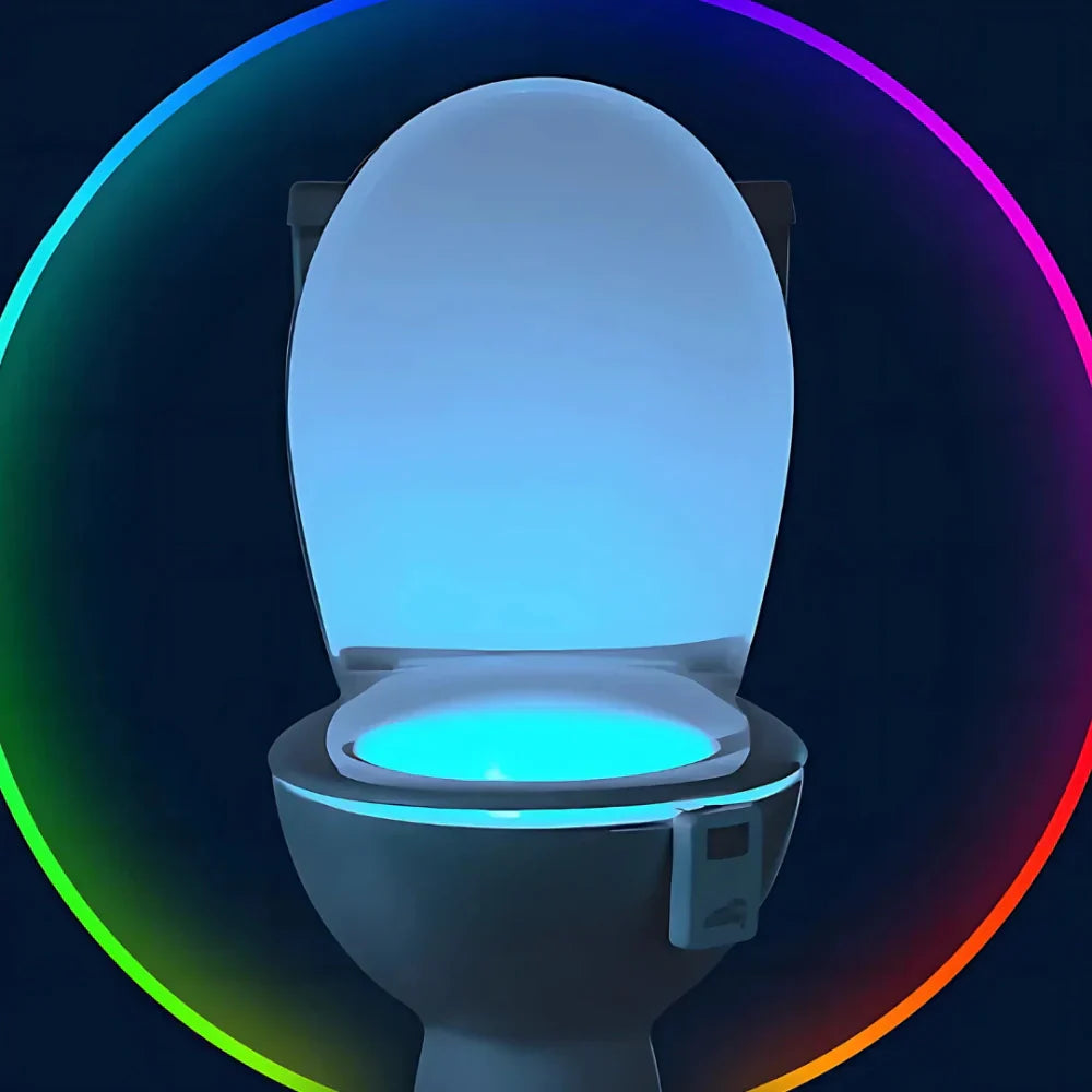 Automatic LED Toilet Night Light