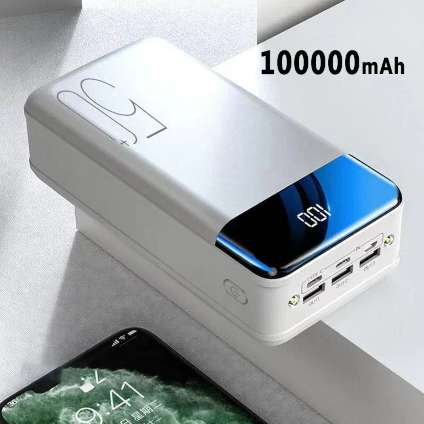 Powerful 30000mAh Portable Fast Charge Battery Pack
