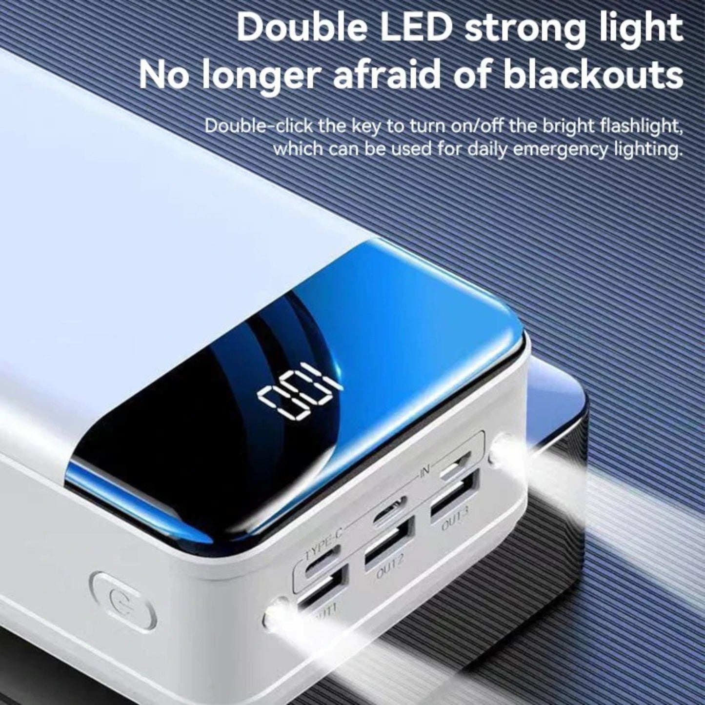 Powerful 30000mAh Portable Fast Charge Battery Pack