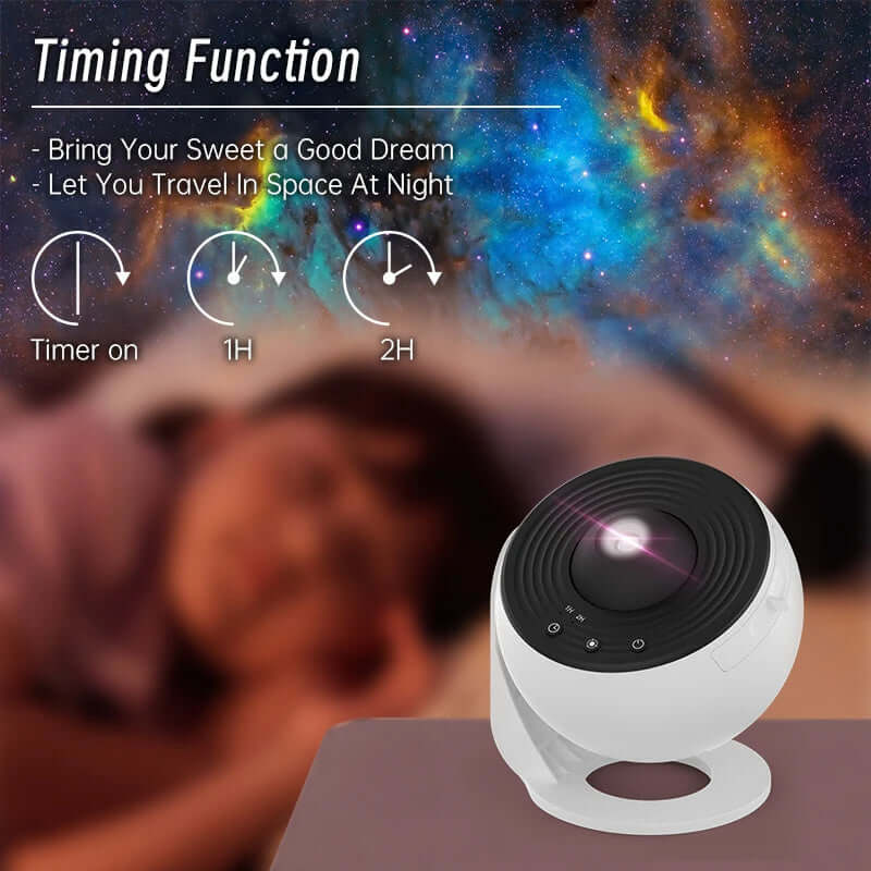 Colorful LED Star Projector Night Light Lamp