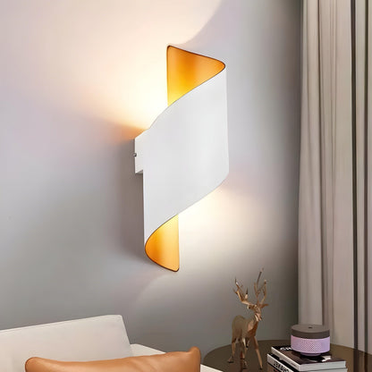 Modern Spiral LED Outdoor Wall Light