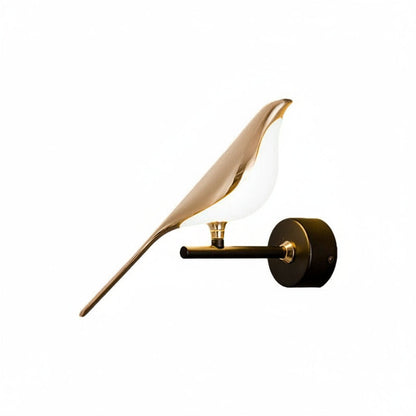 Modern Metal Bird LED Wall Light Adjustable Arm