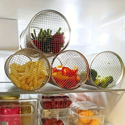 Outdoor BBQ Grill Basket Set