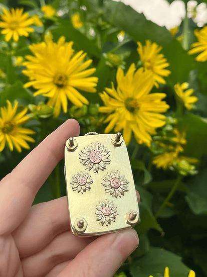 Small Flower Press Kit Portable Craft Tool