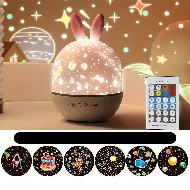 Galaxy Night Light with Sound