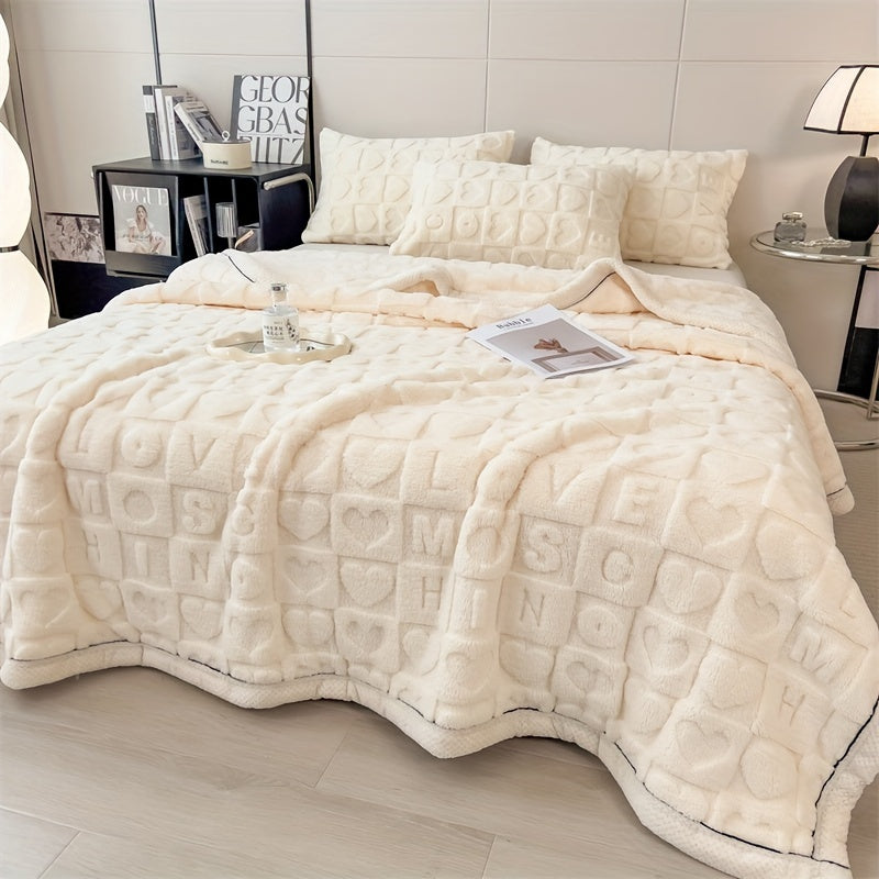 Soft Plush Fleece Throw Blanket for Cozy Nights