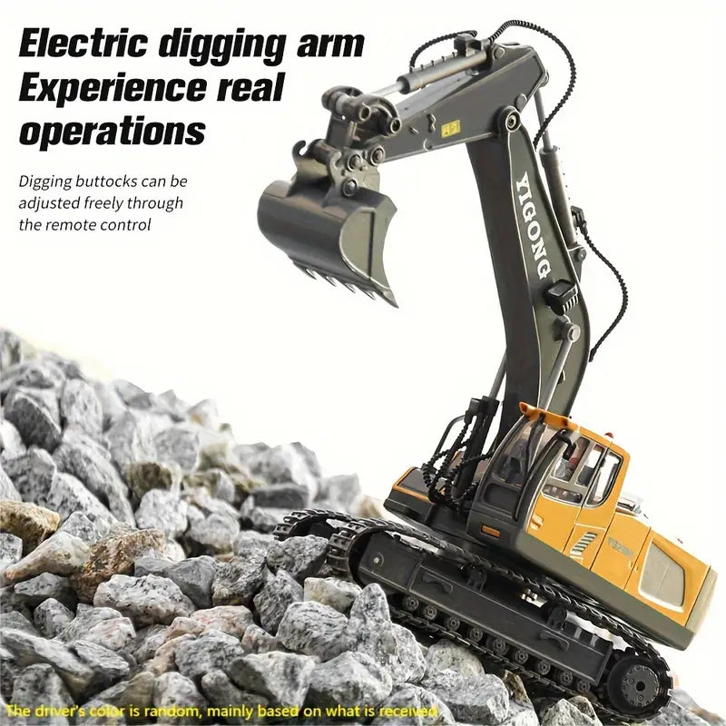 Powerful RC Digger Toy Vehicle