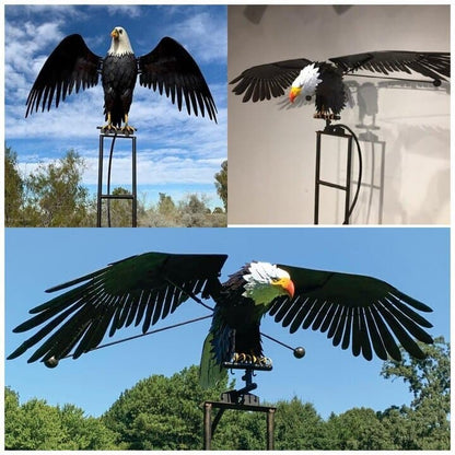 Colorful Outdoor Windmill Spinner with Garden Stake