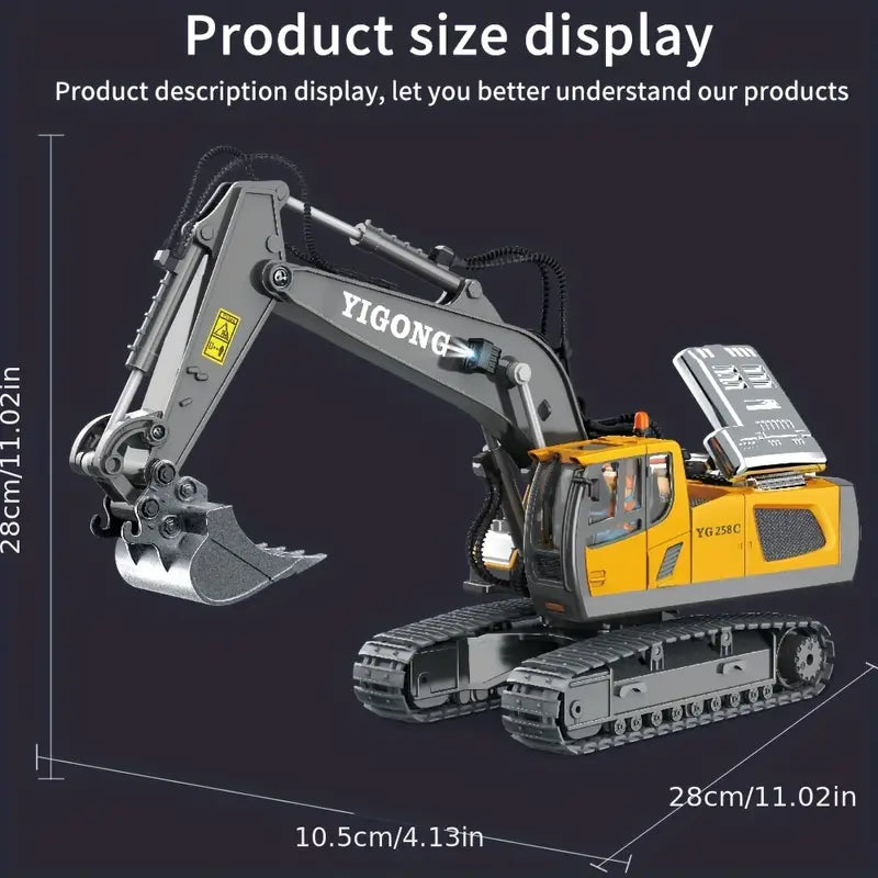 Powerful RC Digger Toy Vehicle
