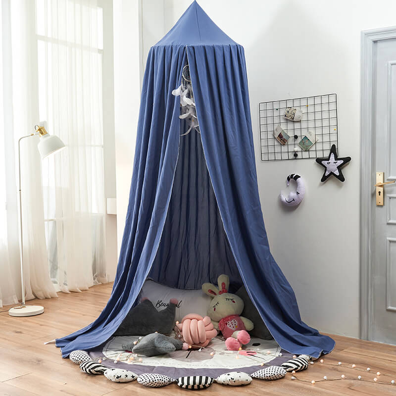 Dark Blockout Kids Bedroom Canopy