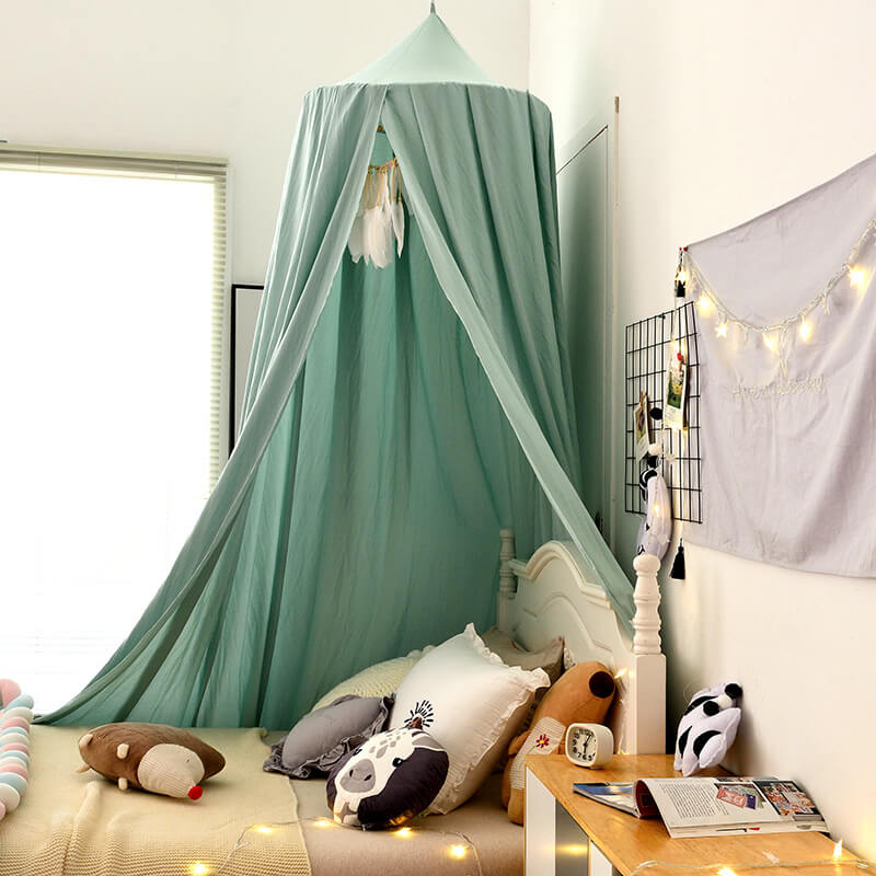 Dark Blockout Kids Bedroom Canopy