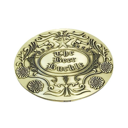 Belt Buckle Beer Holder