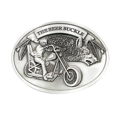 Belt Buckle Beer Holder