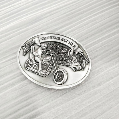 Belt Buckle Beer Holder