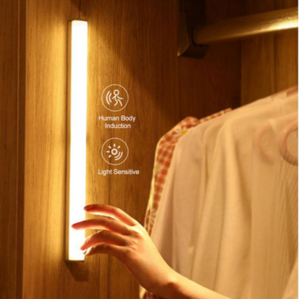 Automatic Sensor Wooden LED Nightlight