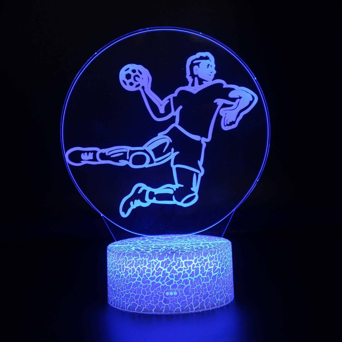 Colorful LED Table Football Lamp