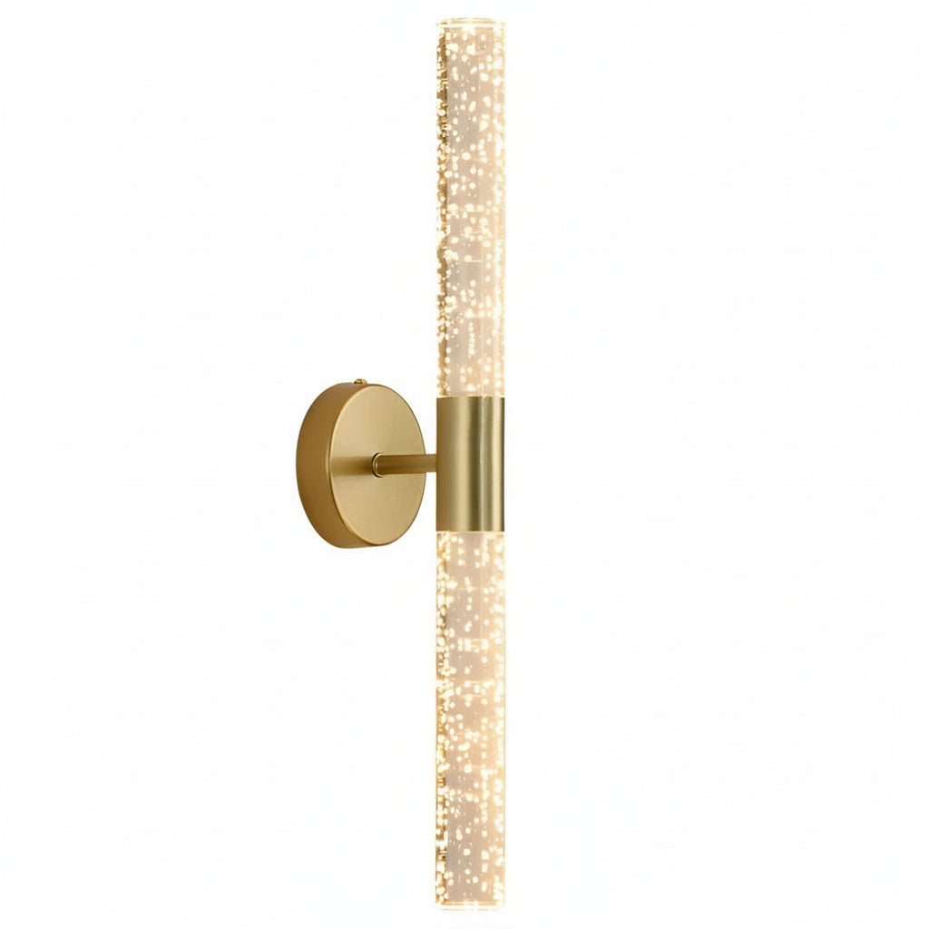 Contemporary LED Glass Wall Light Fixtures 50cm