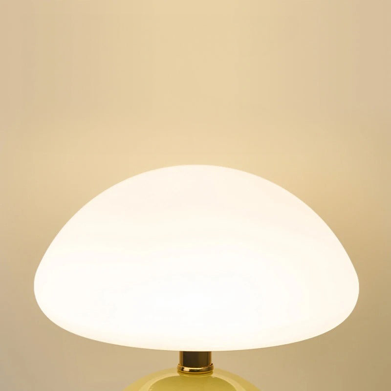 Cozy White Table Lamp for Bedroom and Living Room