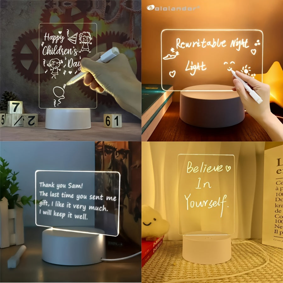 Modern LED Desk Lamp with Storage
