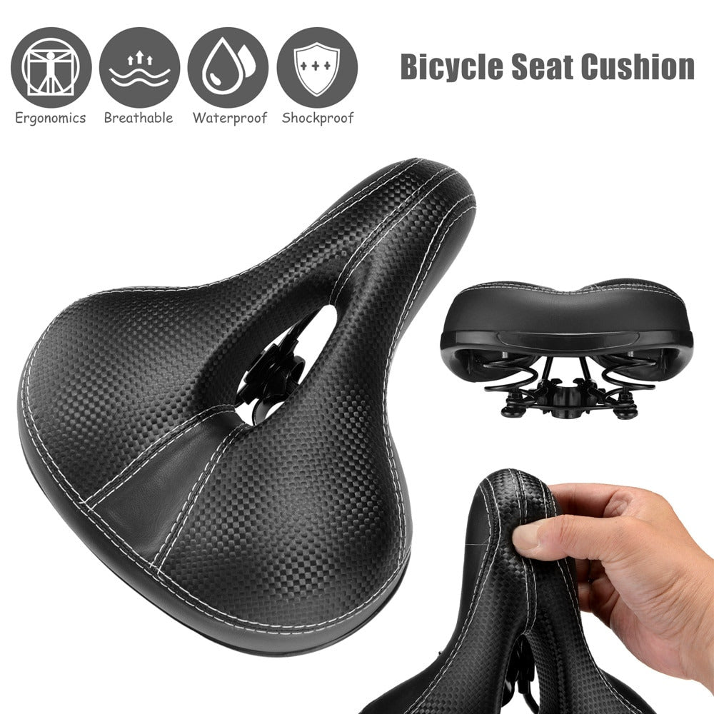 Comfortable Padded Bicycle Seat