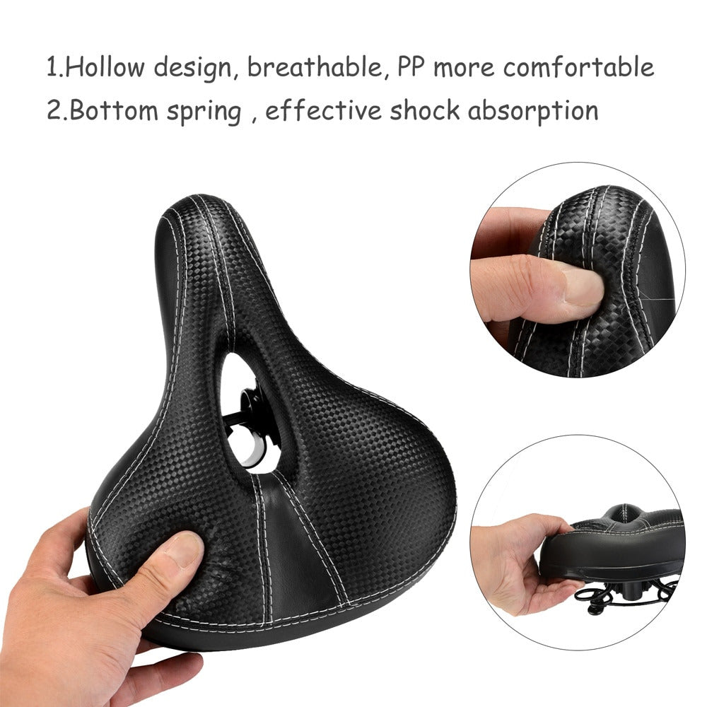 Comfortable Padded Bicycle Seat