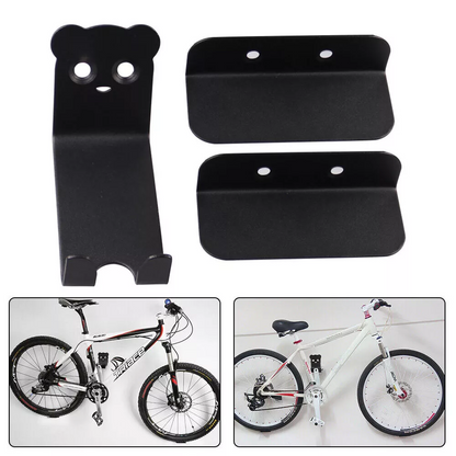 Compact Bike Wall Mount – Strong Steel Holder