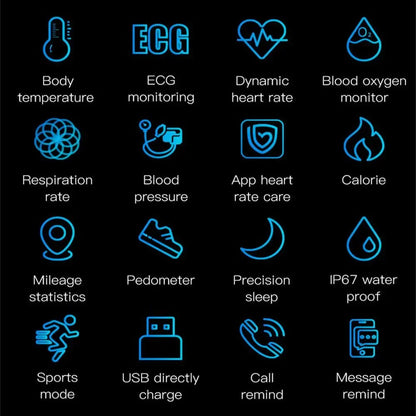 BIOWATCH – Smartwatch with ECG, blood pressure, and sleep monitoring