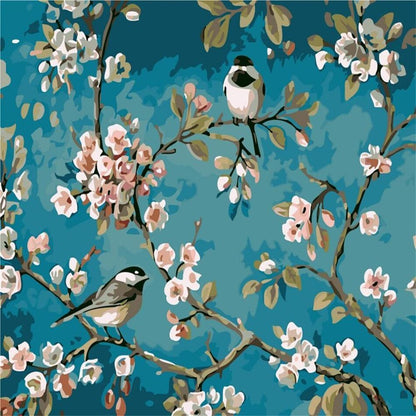 Colorful Flower Art Paint By Number Kit - Cofik