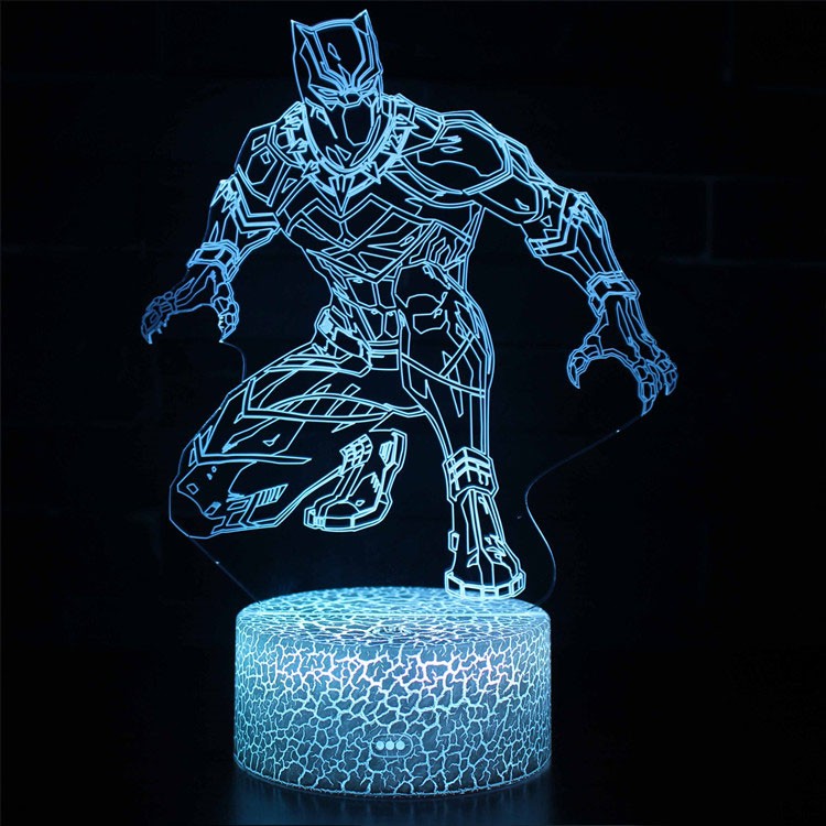 Cool Black Panther 3D Table Lamp - Cofik